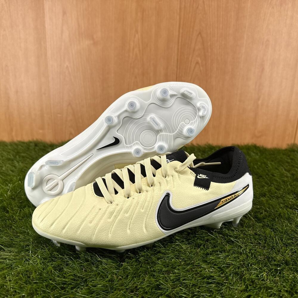 Nike Tiempo Legend 10 Elite AG-Pro Lemonade DV4330-700 Men’s 7 Womens 8.5 Cleats